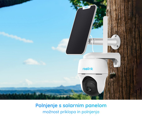 Reolink GO G430 IP kamera, 2K Super HD, 4G LTE, baterija, vrtenje in nagibanje, IR nočno snemanje, 10x digitalni ZOOM, aplikacija, IP64 vodoodpornost, dvosmerna komunikacija, bela