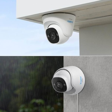 Reolink P324 IP kamera, 5MP Super HD, PoE, Night Vision nočno snemanje, aplikacija, IP67 vodoodpornost, dvosmerna komunikacija, bela