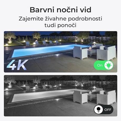 Reolink NVS16-12MD8 varnostni komplet, 1x NVS snemalna enota (4TB) + 8x IP kamera, 4K 12MP Ultra HD+, PoE, barvno nočno snemanje, LED reflektor, aplikacija, IP67, dvosmerna komunikacija