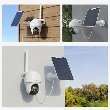 Reolink GO G430 IP kamera + solarni panel, 4MP 2K+ Quad HD, 4G LTE, 355° vrtenje, 6000mAh baterija, AI zaznavanje, barvni Night Vision, aplikacija, dvosmerna komunikacija, pametni alarm, IP64