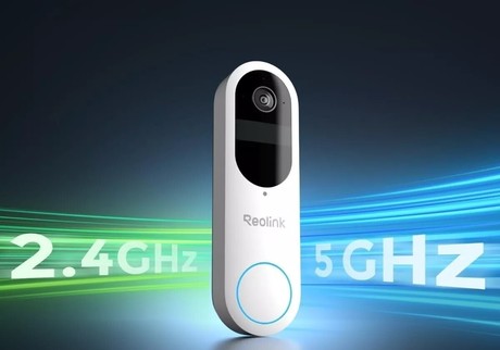 Reolink DOORBELL D340B pametni video zvonec, izjemna kvaliteta slike, zaznavanje oseb in paketov, hitra obvestila, Wi-Fi, bel