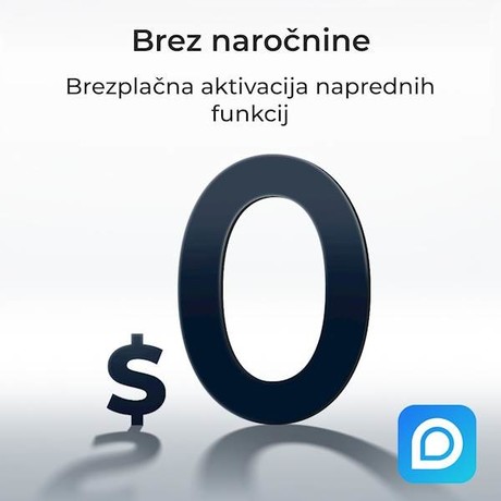 Reolink NVS4 snemalna enota, priklop do 4 kamer, spomin do 6TB, neprekinjeno snemanje, PoE namestitev, aplikacija, črna