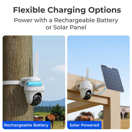 Reolink GO G440 IP kamera + solarni panel, 8MP 4K Ultra HD, 4G LTE, 355° vrtenje, 21.6Wh baterija, AI zaznavanje, barvni Night Vision, aplikacija, dvosmerna komunikacija, pametni alarm, IP64, siva Reolink GO G440 IP kamera + solarni panel, 8MP 4K Ultra HD, 4G LTE, 355° vrtenje, 21.6Wh baterija, AI zaznavanje, barvni Night Vision, aplikacija, dvosmerna komunikacija, pametni alarm, IP64, siva