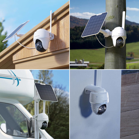 Reolink GO G440 IP kamera + solarni panel, 8MP 4K Ultra HD, 4G LTE, 355° vrtenje, 21.6Wh baterija, AI zaznavanje, barvni Night Vision, aplikacija, dvosmerna komunikacija, pametni alarm, IP64, siva Reolink GO G440 IP kamera + solarni panel, 8MP 4K Ultra HD, 4G LTE, 355° vrtenje, 21.6Wh baterija, AI zaznavanje, barvni Night Vision, aplikacija, dvosmerna komunikacija, pametni alarm, IP64, siva