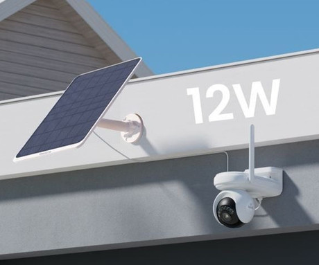 Reolink SOLARNI PANEL 3, 12W, solarno napajanje kamer, 4m kabel, USB Type-C, bel