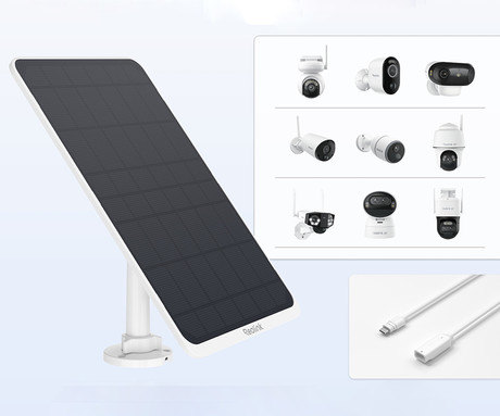 Reolink SOLARNI PANEL 3, 12W, solarno napajanje kamer, 4m kabel, USB Type-C, črn