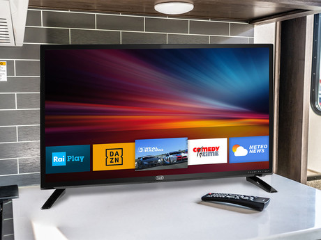 LED TV TREVI 2409, 61cm (24"), SmartTV, Android 11, HD, 220V+12V napajanje, DVB-T2 / DVB-S2 / CI+, HDMI, USB, Hotel Mode