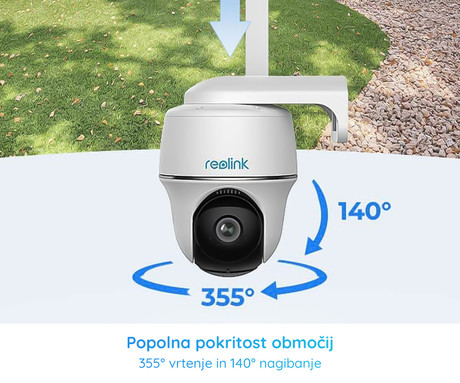 Reolink GO PT PLUS G430 IP kamera, bela