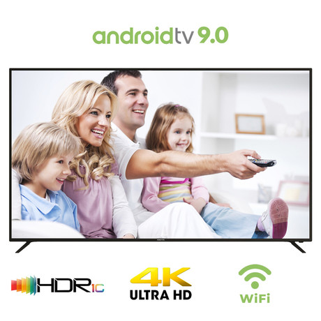 EOL - LED TV Manta 75LUA120S, 75'' (diagonala 191cm), 4K-UHD, HDR10, ANDROID 9.0, Smart, WiFi, RJ45, USB, HMDI, DVB-C/T2/S2, CI+, Dolby Digital