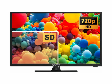 LED TV MANTA 19LHN123D, 48cm (19"), HD, 220V+12V napajanje, DVB-C/T2/HEVC, HDMI, USB, Hotel Mode