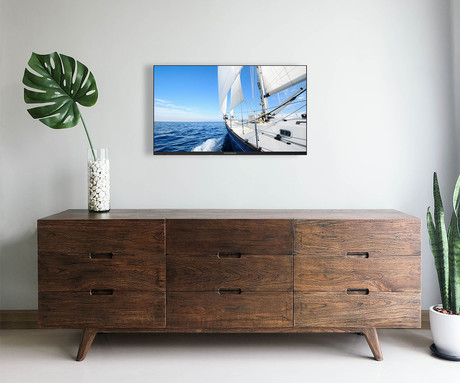 THOMSON 32HG2S14 LED TV sprejemnik, 81cm (32"), HD, Google TV, WiFi, Bluetooth, Dolby Audio, Google Assistant, Chromecast, Frameless oblika, pametni daljinec, črn (Premium Black)