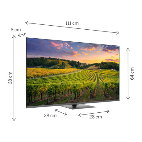 THOMSON 50QG5C14 QLED TV sprejemnik, 126cm (50"), 4K UHD, Google TV, WiFi, Bluetooth, HDR10, Dolby Atmos, Dolby Vision, Google Assistant, Chromecast, HOTEL Mode, vrtljivo stojalo, pametni daljinec