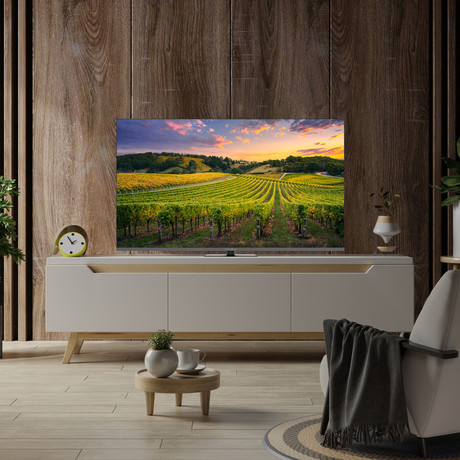 THOMSON 55QG5C14 QLED TV sprejemnik, 139cm (55"), 4K UHD, Google TV, WiFi, Bluetooth, HDR10, Dolby Atmos, Dolby Vision, Google Assistant, Chromecast, HOTEL Mode, vrtljivo stojalo, pametni daljinec