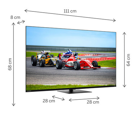 THOMSON 50QG7C14 QLED Pro TV sprejemnik, 126cm (50"), 4K UHD, Google TV, 144Hz, WiFi, Bluetooth, HDR10, Dolby Atmos, Dolby Vision, Google Assistant, Chromecast, vrtljivo stojalo, pametni daljinec