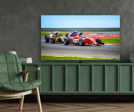 THOMSON 55QG7C14 QLED Pro TV sprejemnik, 139cm (55"), 4K UHD, Google TV, 144Hz, WiFi, Bluetooth, HDR10, Dolby Atmos, Dolby Vision, Google Assistant, Chromecast, vrtljivo stojalo, pametni daljinec
