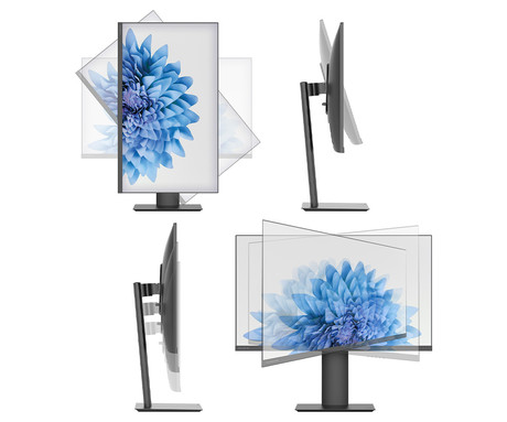 THOMSON M27FB5C14 monitor, 69cm (27"), Full HD, 100Hz, IPS, 5ms, 300nit, 110% sRGB, HDR10, HDMI, USB-C, AV-in, višina, vrtenje, nagibanje, Adaptive Sync, Anti Glare / Flicker, Low Blue Light, VRR