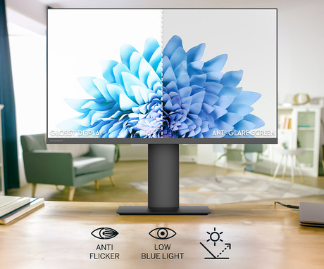 THOMSON M27FB5C14 monitor, 69cm (27"), Full HD, 100Hz, IPS, 5ms, 300nit, 110% sRGB, HDR10, HDMI, USB-C, AV-in, višina, vrtenje, nagibanje, Adaptive Sync, Anti Glare / Flicker, Low Blue Light, VRR