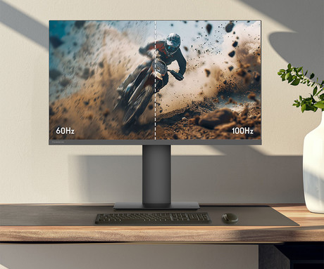 THOMSON M27FB5C14 monitor, 69cm (27"), Full HD, 100Hz, IPS, 5ms, 300nit, 110% sRGB, HDR10, HDMI, USB-C, AV-in, višina, vrtenje, nagibanje, Adaptive Sync, Anti Glare / Flicker, Low Blue Light, VRR