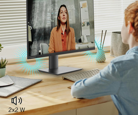THOMSON M27FB5C14 monitor, 69cm (27"), Full HD, 100Hz, IPS, 5ms, 300nit, 110% sRGB, HDR10, HDMI, USB-C, AV-in, višina, vrtenje, nagibanje, Adaptive Sync, Anti Glare / Flicker, Low Blue Light, VRR