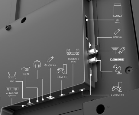 THOMSON 100QG7S14 QLED Pro TV sprejemnik, 254cm (100"), 4K UHD, Google TV, 144Hz, WiFi, Bluetooth, HDR10, Dolby Atmos, Dolby Vision, Google Assistant, Chromecast, stranske nogice, pametni daljinec