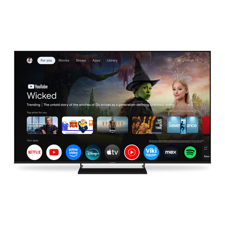 THOMSON 65UG5X15 LED TV sprejemnik, 164cm (65"), 4K UHD, Google TV, WiFi, Bluetooth, HDR10, Dolby Audio, Google Assistant, Chromecast, HOTEL Mode, Frameless oblika, pametni daljinec