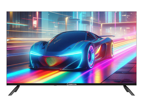 LED TV MANTA 40LFA123E, 101cm (40"), Full HD, Android, WiFi, Dolby Digital+, STEREO 5.1, DVB-C/T/T2/S/S2, Hotel Mode, 3x HDMI, 2x USB, 1x CI+, Frameless oblika