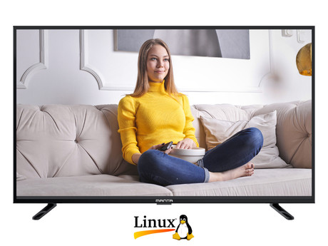 EOL - LED TV Manta 32LHS89T, 32'' (diagonala 81cm), SMART (pametna-Linux), WiFi, HD, USB, HMDI, A+