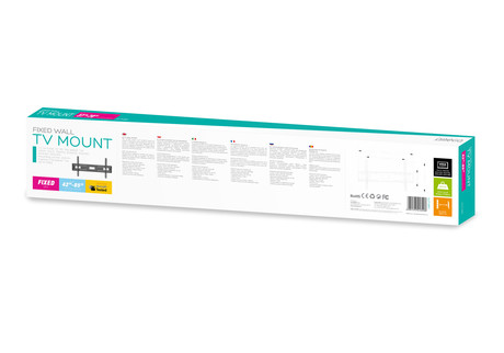Nosilec za TV OMEGA OUTV85F, 42''-85'', fiksen, Vesa do 800x400, do 80kg