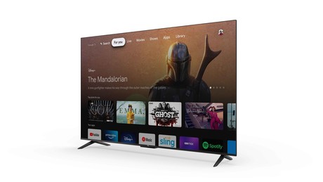 EOL - LED TV TCL 65P631, 164cm (65"), 4K UHD, SMART GoogleTV, HDR10, WiFi, Bluetooth
