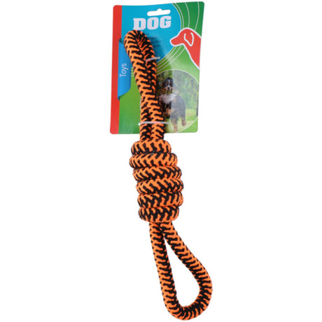 Pet Toys vrv igrača za pse, zelena, oranžna, rumena, 37cm
