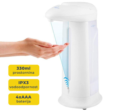 EOL - Platinet PHS330 Avtomatski dozirnik mila ali razkužila s senzorjem