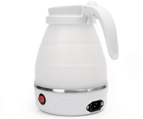 PLATINET PEK197R grelnik vode, zložljiv, 1.2L, 1200W, samodejni izklop, silikon, bel