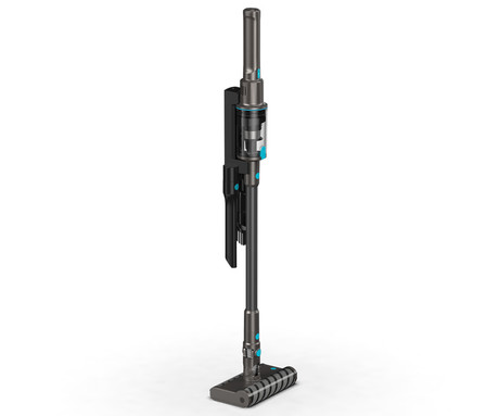 MAMIBOT FLEXA PRO brezžični sesalnik, 2v1 (pokončni, ročni), 14kPa moč, 360° vrtenje, 2200mAh polnilna baterija, 3 nastavki, stenska postaja, ultra lahka teža, za vse površine, črn (Shadow Black)