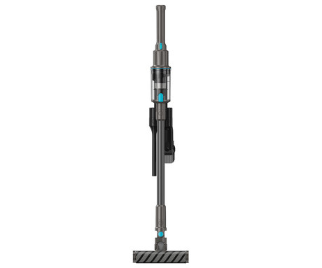 MAMIBOT FLEXA PRO brezžični sesalnik, 2v1 (pokončni, ročni), 14kPa moč, 360° vrtenje, 2200mAh polnilna baterija, 3 nastavki, stenska postaja, ultra lahka teža, za vse površine, črn (Shadow Black)