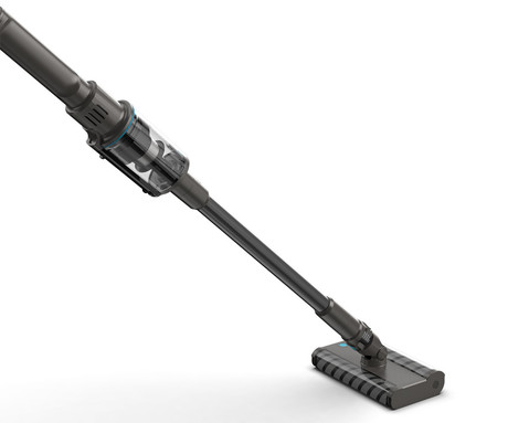 MAMIBOT FLEXA PRO brezžični sesalnik, 2v1 (pokončni, ročni), 14kPa moč, 360° vrtenje, 2200mAh polnilna baterija, 3 nastavki, stenska postaja, ultra lahka teža, za vse površine, črn (Shadow Black)