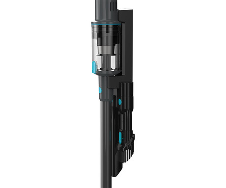 MAMIBOT FLEXA PRO brezžični sesalnik, 2v1 (pokončni, ročni), 14kPa moč, 360° vrtenje, 2200mAh polnilna baterija, 3 nastavki, stenska postaja, ultra lahka teža, za vse površine, črn (Shadow Black)