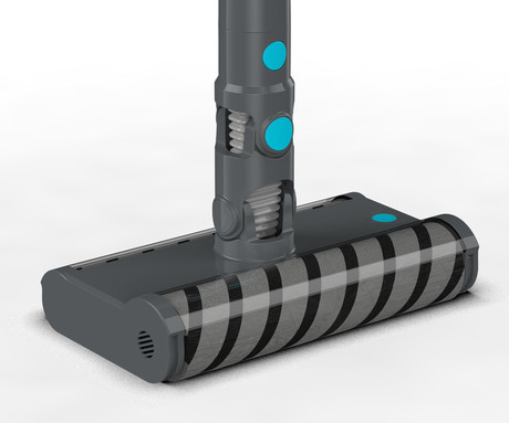 MAMIBOT FLEXA PRO brezžični sesalnik, 2v1 (pokončni, ročni), 14kPa moč, 360° vrtenje, 2200mAh polnilna baterija, 3 nastavki, stenska postaja, ultra lahka teža, za vse površine, črn (Shadow Black)