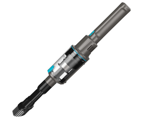 MAMIBOT FLEXA PRO brezžični sesalnik, 2v1 (pokončni, ročni), 14kPa moč, 360° vrtenje, 2200mAh polnilna baterija, 3 nastavki, stenska postaja, ultra lahka teža, za vse površine, črn (Shadow Black)