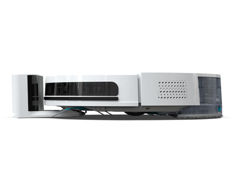 MAMIBOT EXVAC730 MARVLO robotski sesalnik, 3v1 hibrid (sesanje, pometanje, pomivanje), 3000Pa moč, GYRO 6.0 navigacija, WIFI, 2600mAh baterija, 2v1 rezervoar, aplikacija, bel (Cloud White)