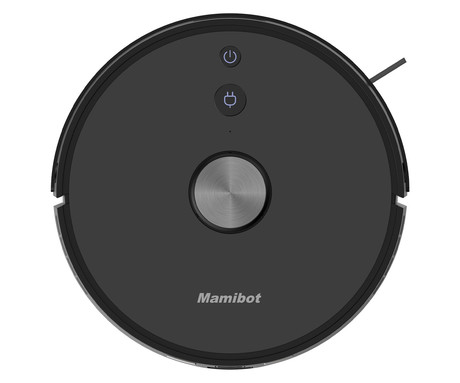 MAMIBOT EXVAC800S MACHO robotski sesalnik, 3v1 hibrid (sesanje, pometanje, pomivanje), 5000Pa moč, LDS 5.0 navigacija, WIFI, 2v1 polnilna postaja CRAFT H, 2v1 rezervoar, aplikacija, črn (Nebula Black)