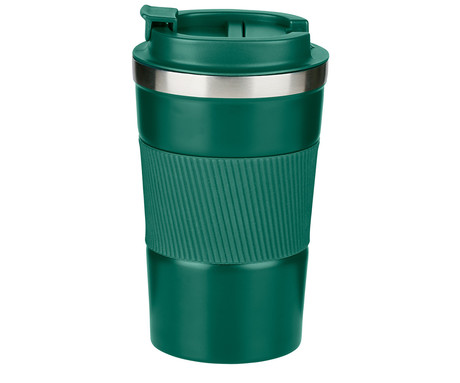 ALPINA kozarec / skodelica za pijačo, vakuumska izolacija, moderna, priročna, 350ml, črna, bela, bež, zelena