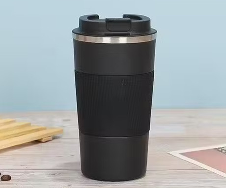 ALPINA kozarec / skodelica za pijačo, vakuumska izolacija, moderna, priročna, 350ml, črna, bela, bež, zelena