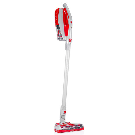 DIRT DEVIL DD9003 brezžični sesalnik, 2v1, pokončni/ročni, 150W, 21.6V polnilna baterija, 700ml posoda za prah, +nastavek, za vse vrste tal in površin, sivo-rdeč