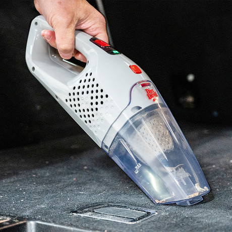 DIRT DEVIL DD9007 brezžični sesalnik, 2v1, pokončni/ročni, 105W, 22.2V polnilna baterija, 500ml posoda za prah, +nastavek, za vse vrste tal in površin, sivo-rdeč