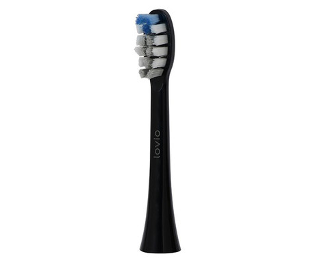 MANTA LOVIO SonicProtect PRO sonična električna zobna ščetka, 5 nastavkov, 5 načinov, 3 stopnje, senzor pritiska, Sonic Vibration tehnologija, baterija, IPX8 vodoodpornost, dodatki, črna(Carbon Black)