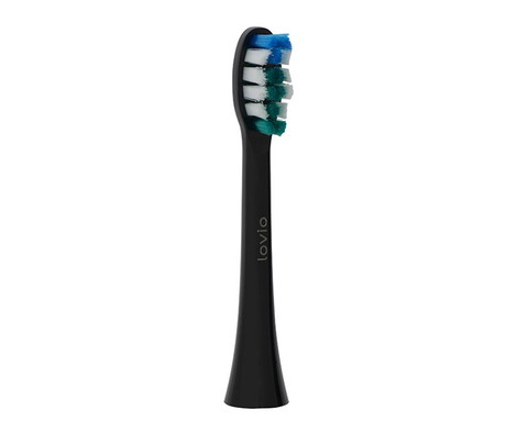 MANTA LOVIO SonicProtect PRO sonična električna zobna ščetka, 5 nastavkov, 5 načinov, 3 stopnje, senzor pritiska, Sonic Vibration tehnologija, baterija, IPX8 vodoodpornost, dodatki, črna(Carbon Black)