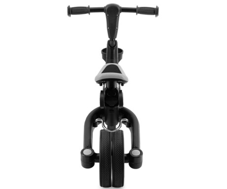 MoMi FILO 3v1 otroški poganjalec / kolo / tricikel, večnamenski, nastavljiv, zložljiv, sivo-črn